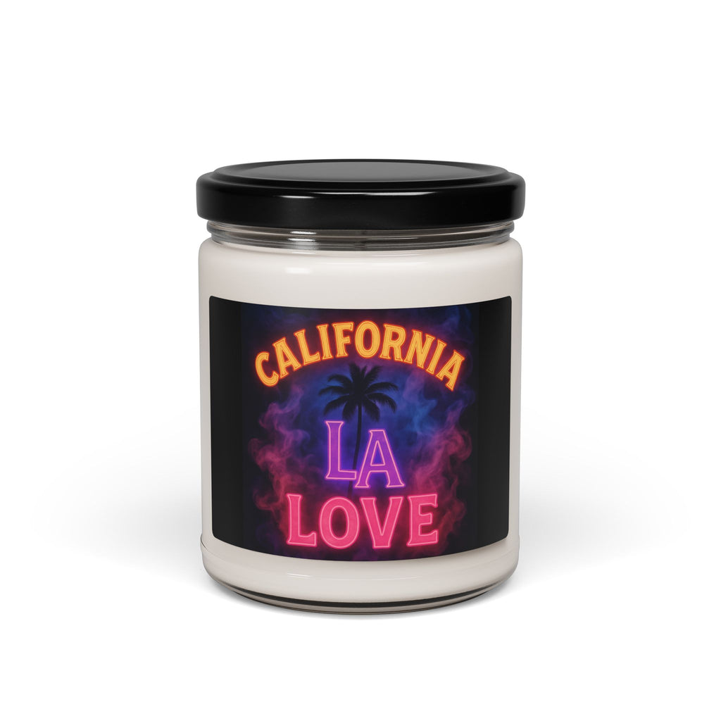 LA Love Soy Candle — California Palm Scented 9oz Jar