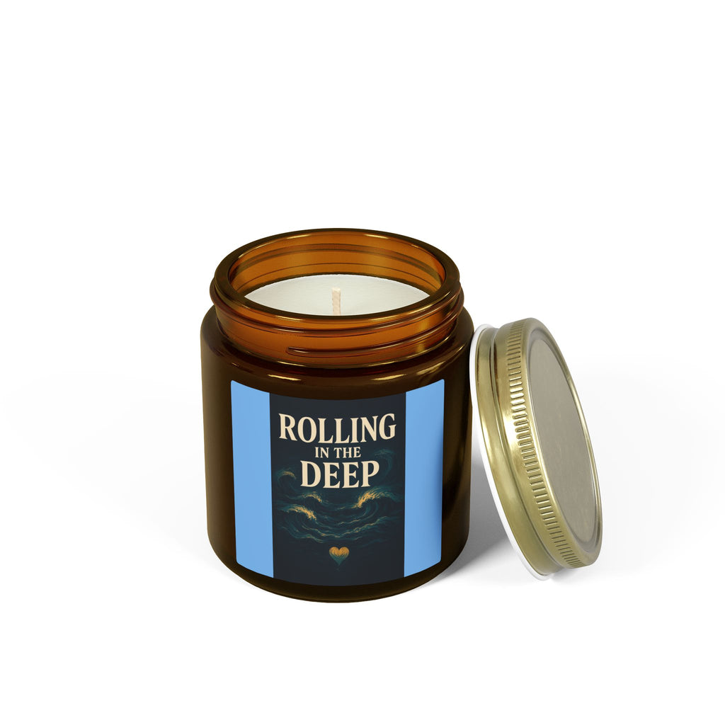 Rolling in the Deep Scented Candle — Coconut Apricot Wax (4oz & 9oz)