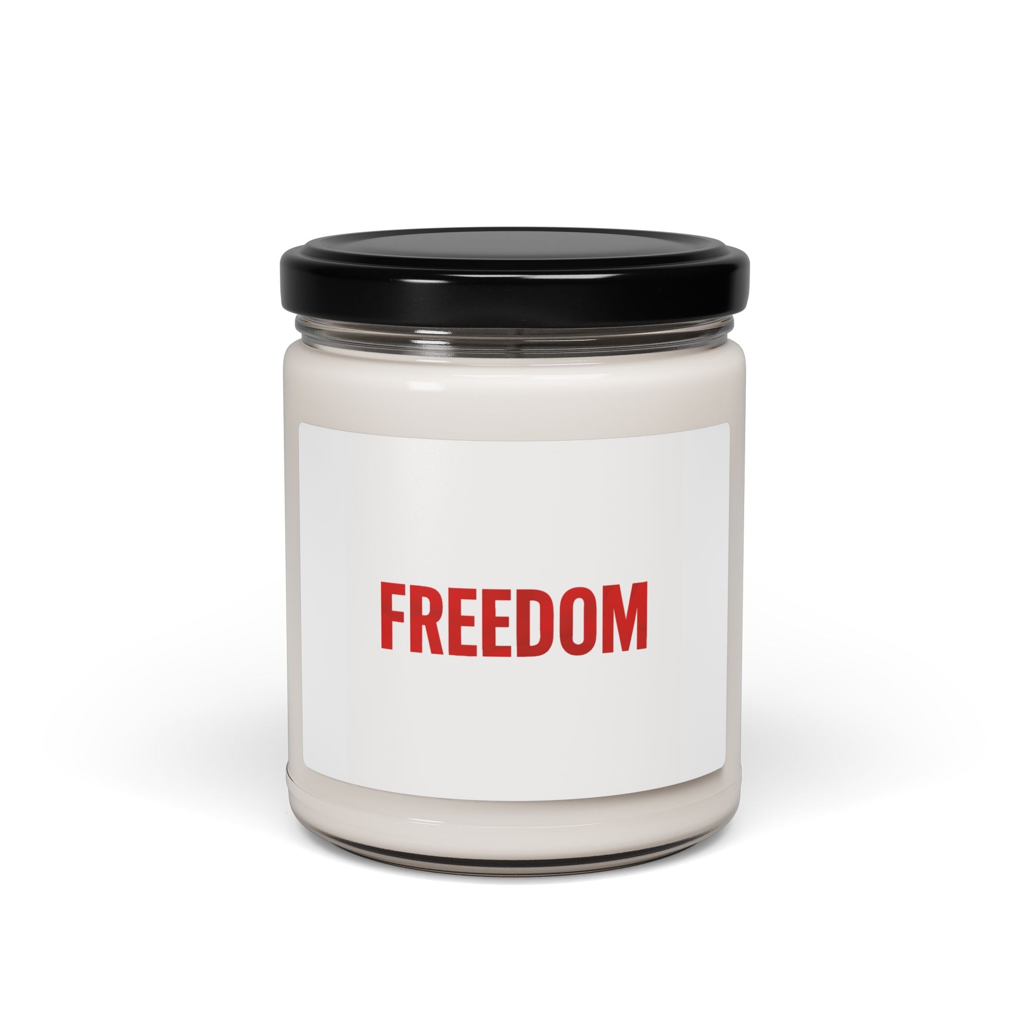 Freedom Scented Soy Candle — 9oz Aromatherapy Jar (Patriotic Gradient)