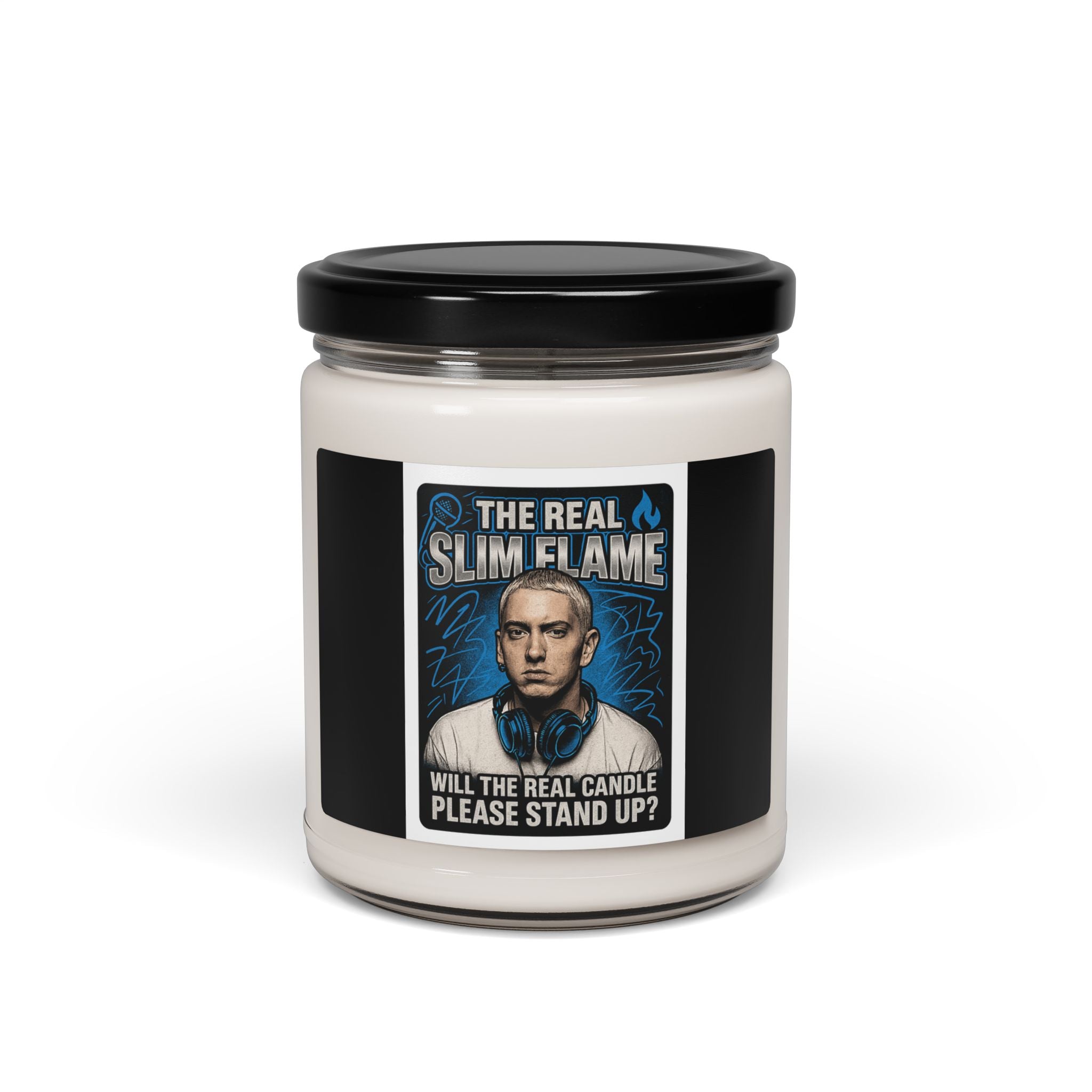 'The Real Slim Flame' Scented Soy Candle – 9oz Novelty Candle