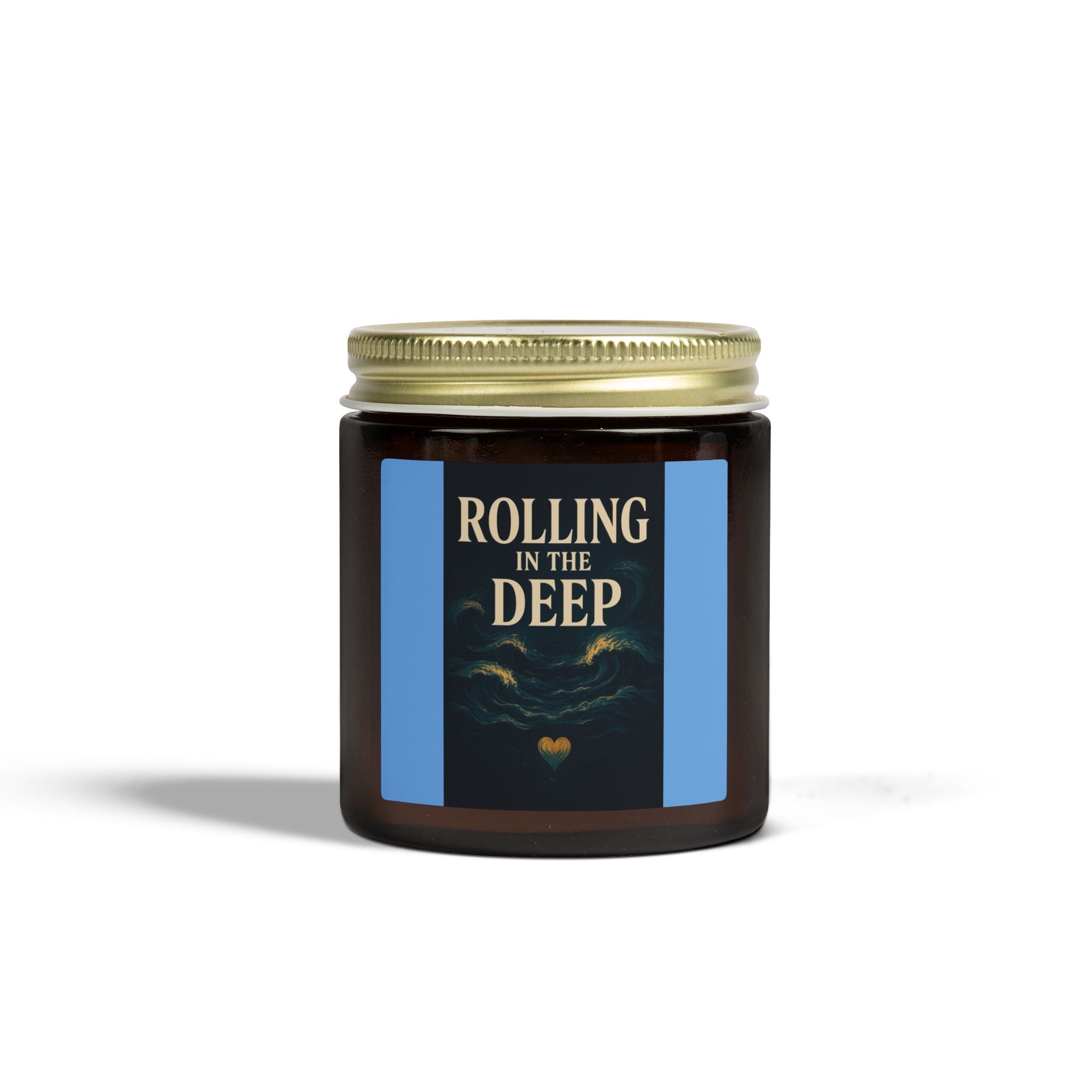 Rolling in the Deep Scented Candle — Coconut Apricot Wax (4oz & 9oz)