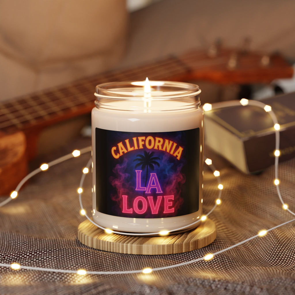 LA Love Soy Candle — California Palm Scented 9oz Jar