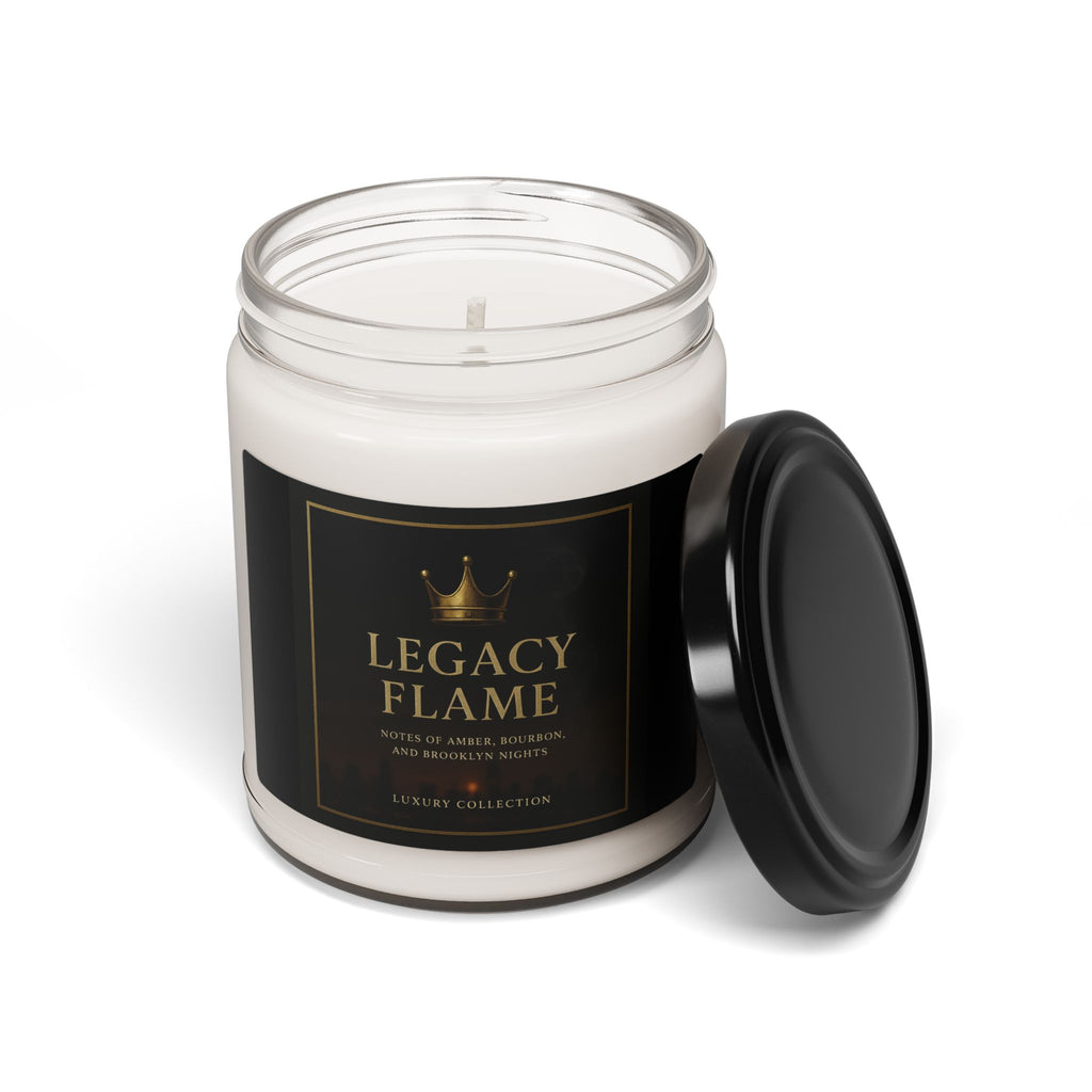 LA Nights Soy Candle — "Legacy Flame" Notorious B.I.G inspired Luxury Scented Jar (9 oz)