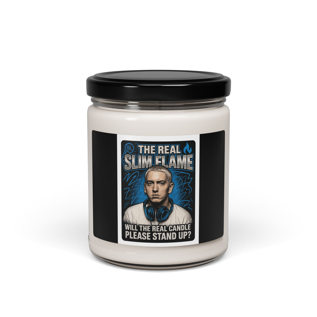 'The Real Slim Flame' Scented Soy Candle – 9oz Novelty Candle