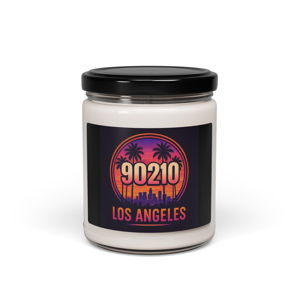 Los Angeles 90210 Soy Candle — Tropical Sunset Scented 9oz Jar