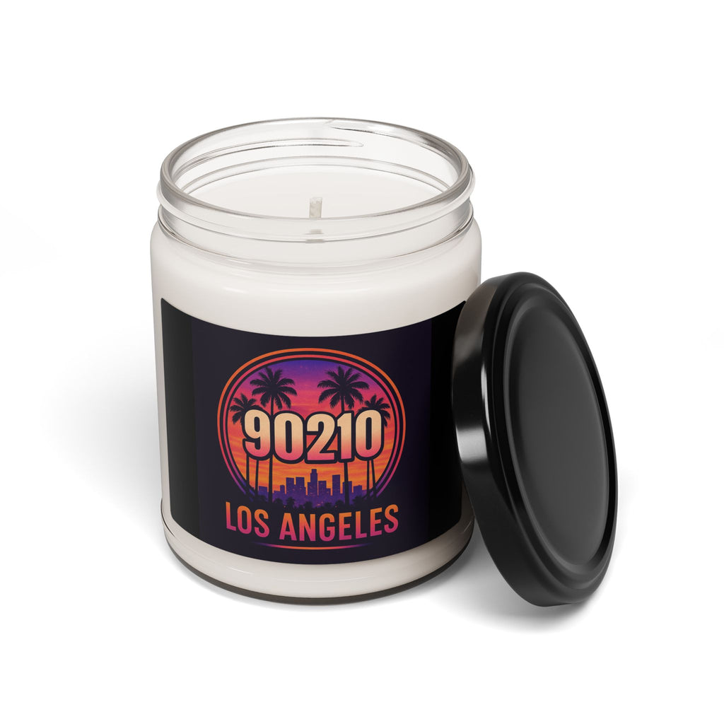 Los Angeles 90210 Soy Candle — Tropical Sunset Scented 9oz Jar