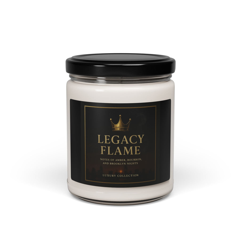 LA Nights Soy Candle — "Legacy Flame" Notorious B.I.G inspired Luxury Scented Jar (9 oz)
