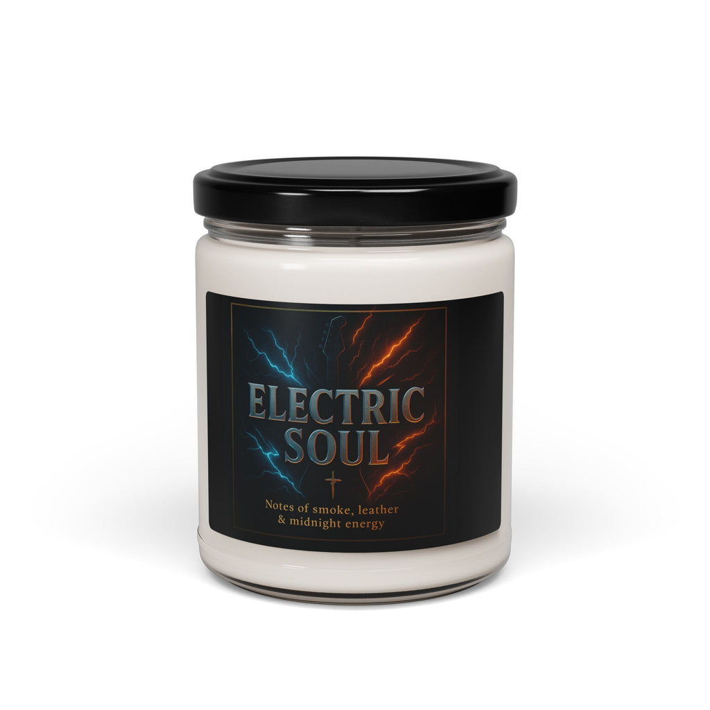 Livin' On A Prayer inspired Soul Scented Soy Candle – 9oz Midnight Energy Fragrance