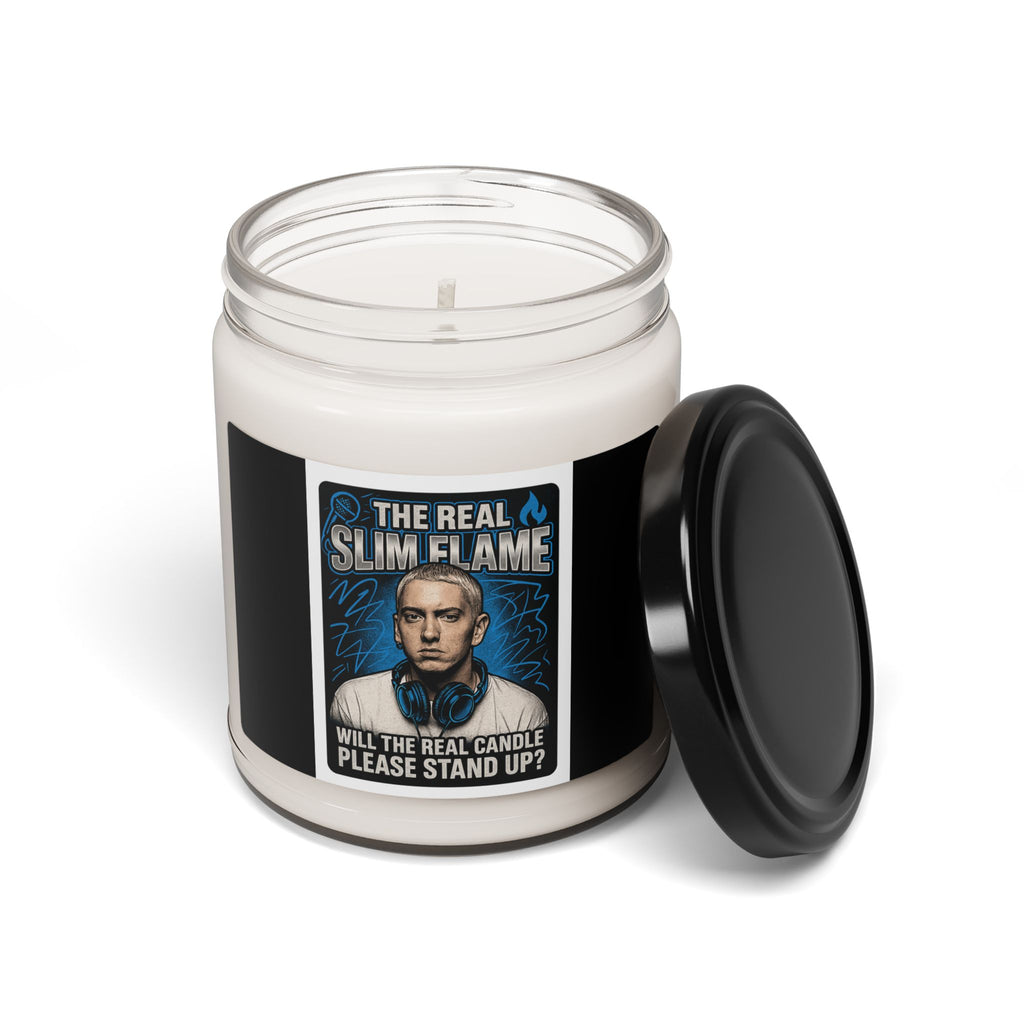 'The Real Slim Flame' Scented Soy Candle – 9oz Novelty Candle